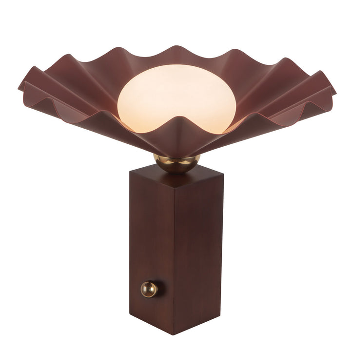 Alora Canada - TL354116BGD - One Light Table Lamp - Furrow - Burgundy