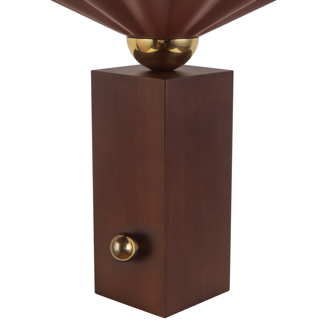 Alora Canada - TL354116BGD - One Light Table Lamp - Furrow - Burgundy