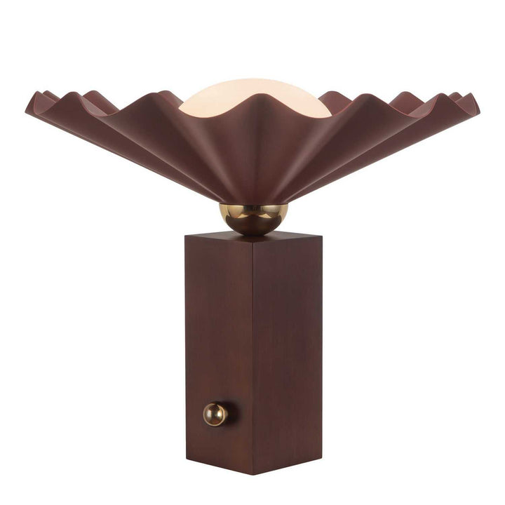 Alora Canada - TL354116BGD - One Light Table Lamp - Furrow - Burgundy