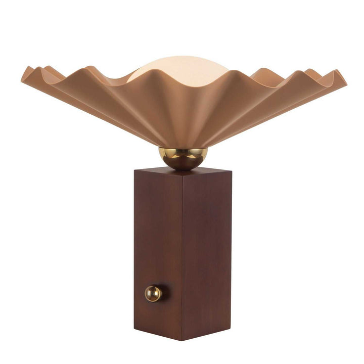 Alora Canada - TL354116PEC - One Light Table Lamp - Furrow - Peach