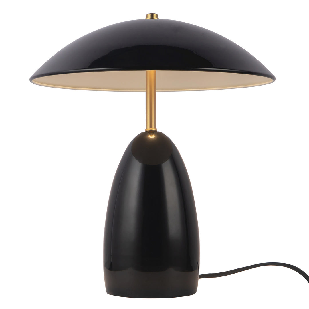 Alora Canada - TL437012GBK - LED Table Lamp - Poppy - Glossy Black