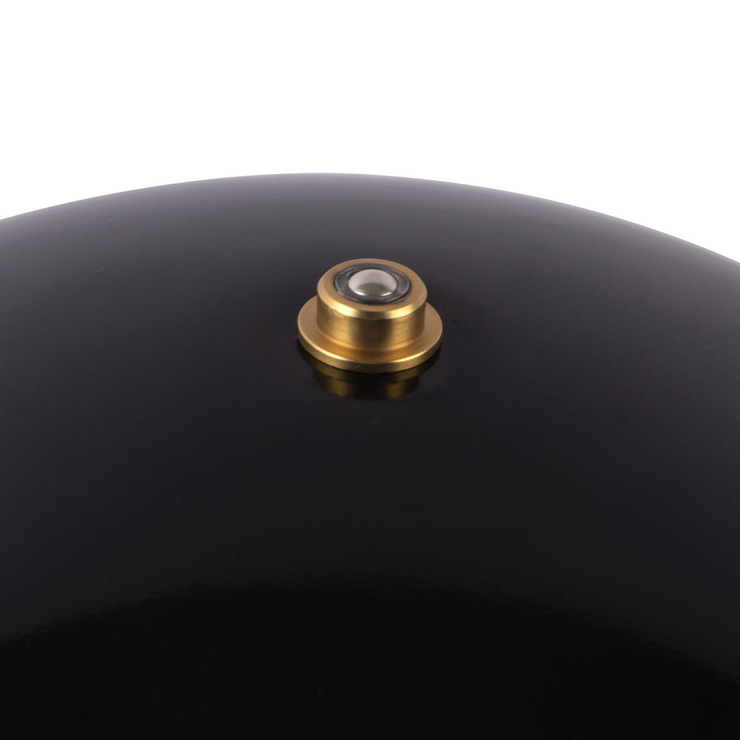 Alora Canada - TL437012GBK - LED Table Lamp - Poppy - Glossy Black