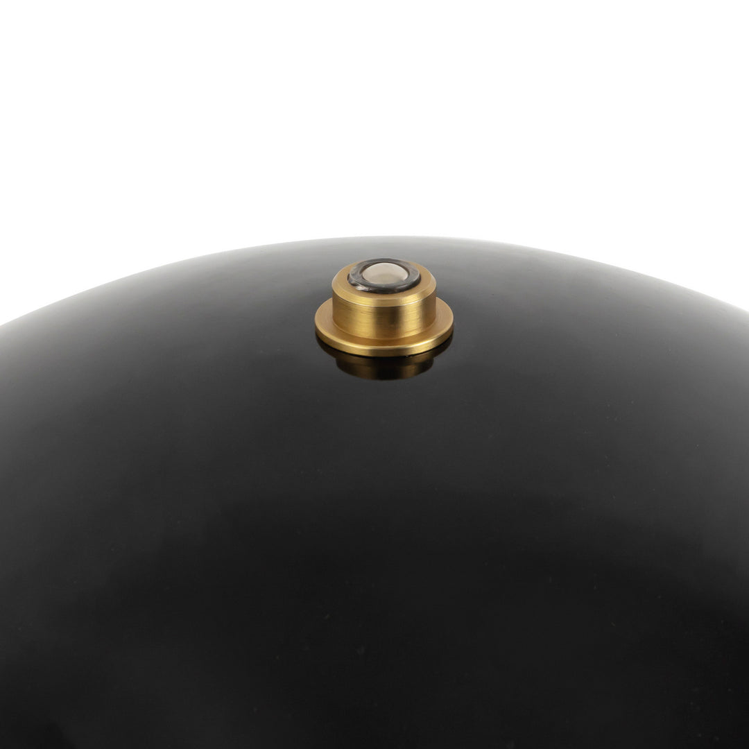 Alora Canada - TL437409GBK - LED Table Lamp - Poppy - Glossy Black
