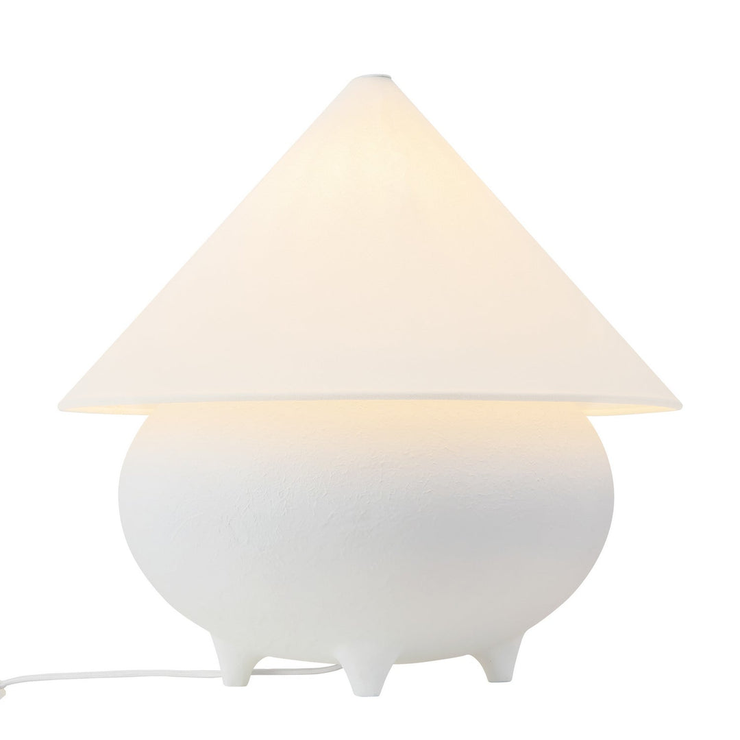 Alora Canada - TL453017AWWL - One Light Table Lamp - Rowan - Antique White/White Linen