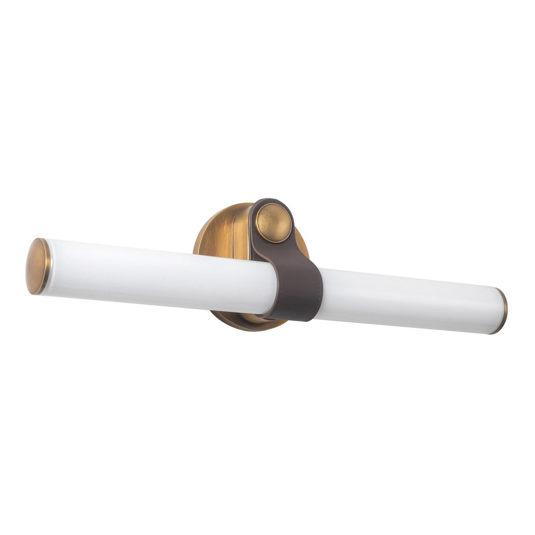Alora Canada - VL312520VBGO - LED Bathroom Vanity - Ledger - Vintage Brass