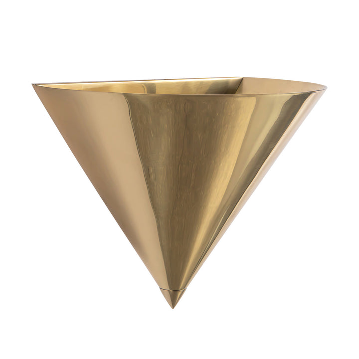 Alora Canada - WS341108PTB - One Light Wall Sconce - Versus - Patina Brass