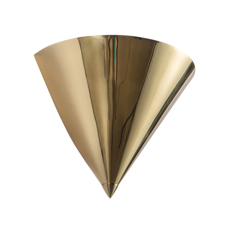 Alora Canada - WS341108PTB - One Light Wall Sconce - Versus - Patina Brass