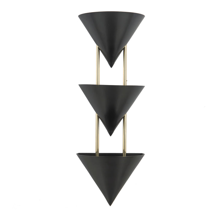 Alora Canada - WS341328UB - Three Light Wall Sconce - Versus - Urban Bronze