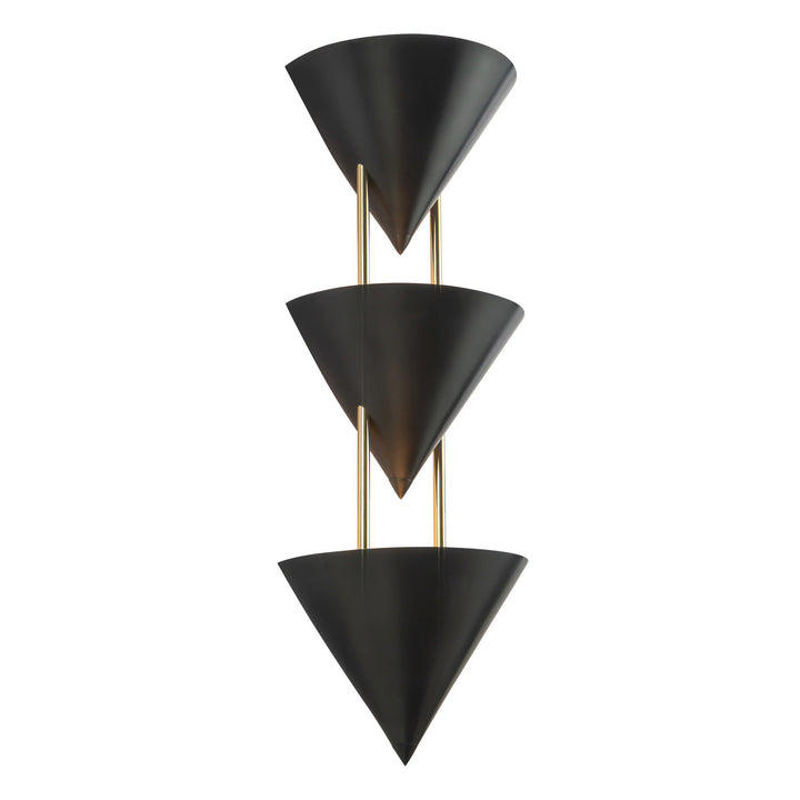 Alora Canada - WS341328UB - Three Light Wall Sconce - Versus - Urban Bronze