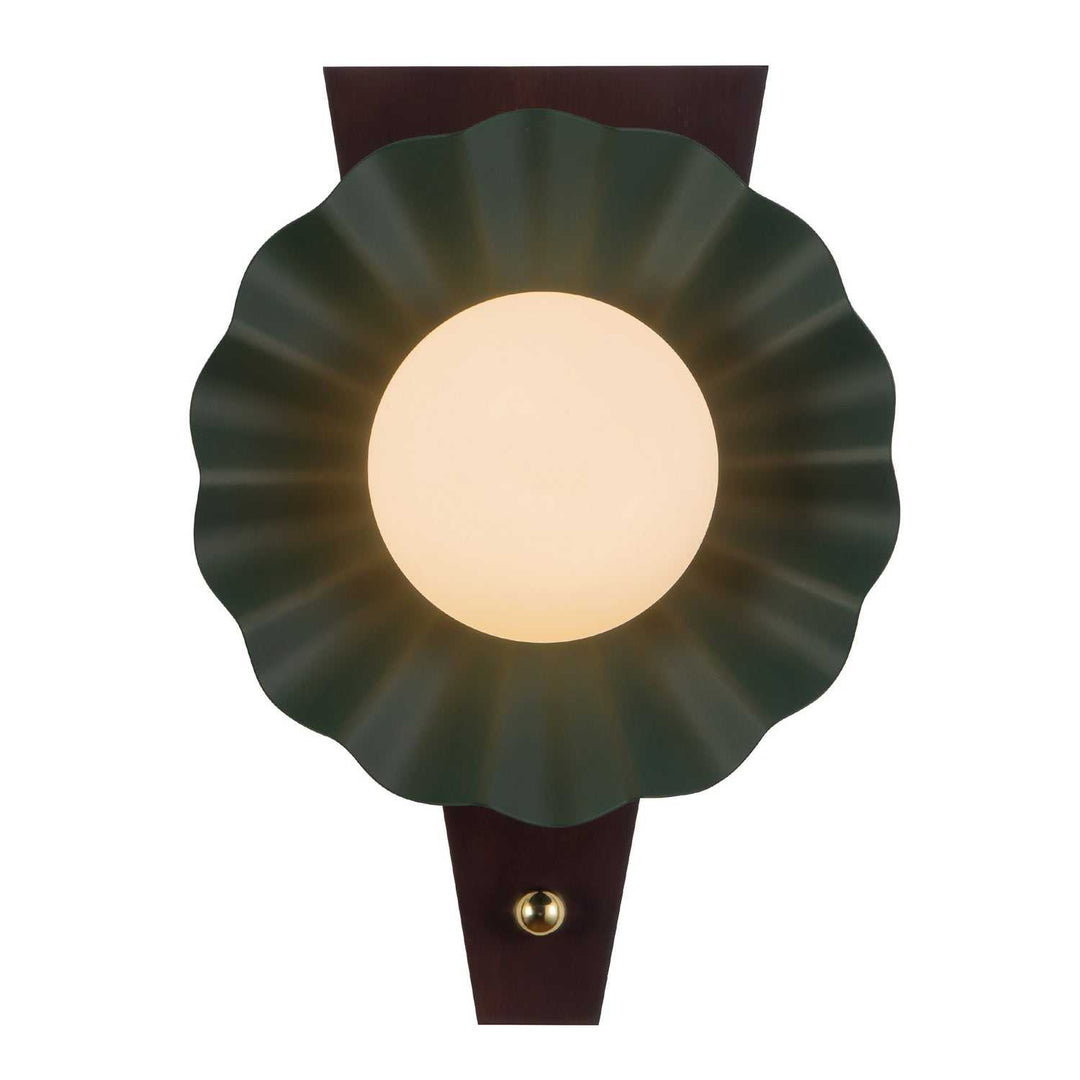 Alora Canada - WS354012PGN - One Light Wall Sconce - Furrow - Pine Green