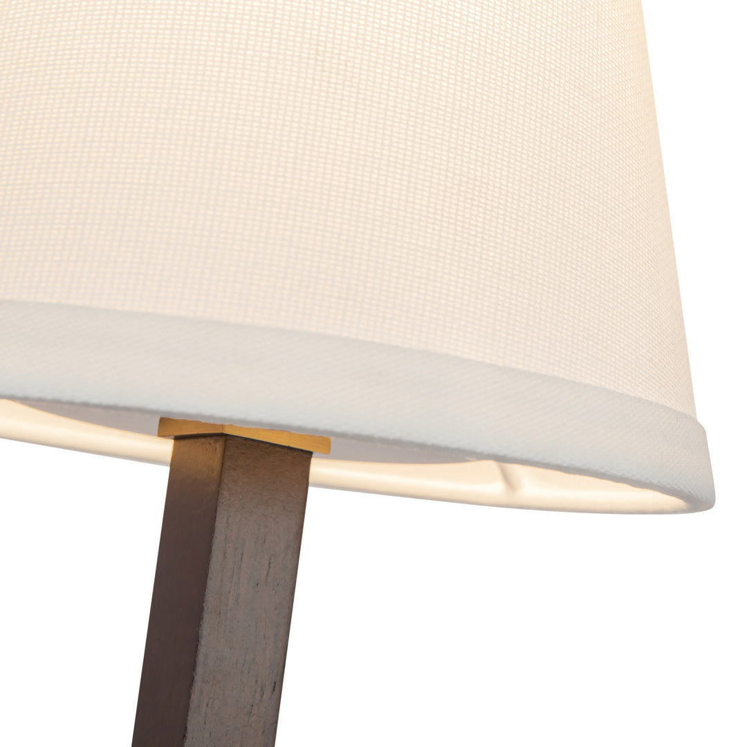Alora Canada - WS445106BGWL - One Light Wall Sconce - Sloan - Brushed Gold/White Linen