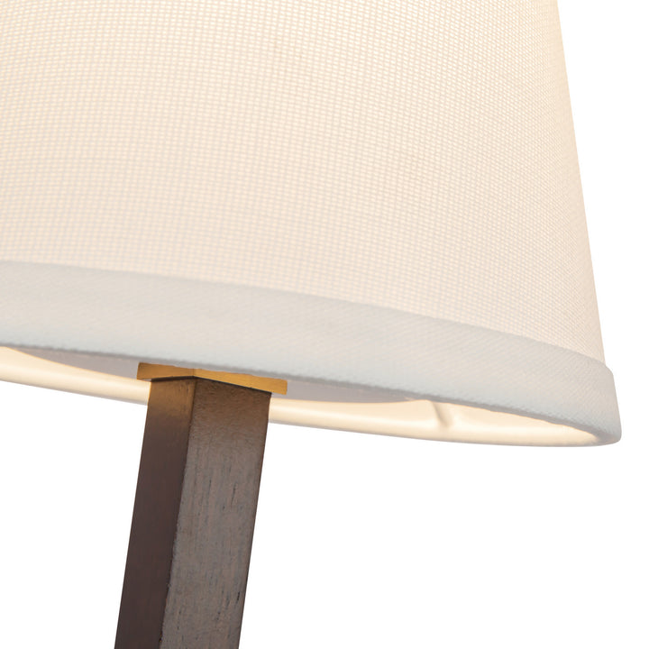 Alora Canada - WS445106BGWL - One Light Wall Sconce - Sloan - Brushed Gold/White Linen