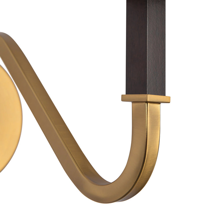 Alora Canada - WS445106BGWL - One Light Wall Sconce - Sloan - Brushed Gold/White Linen