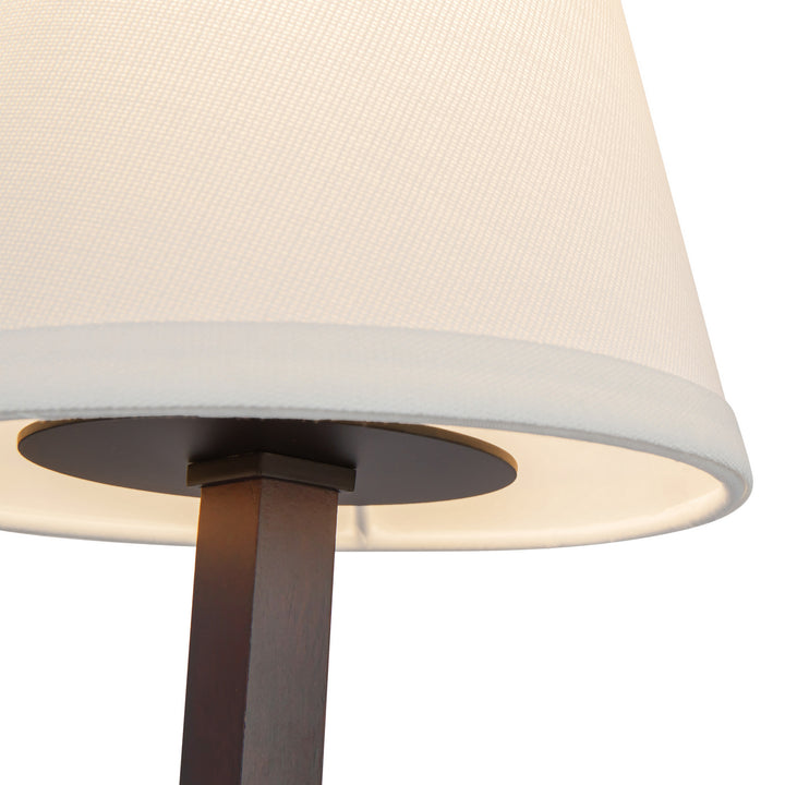 Alora Canada - WS445106MBWL - One Light Wall Sconce - Sloan - Matte Black/White Linen