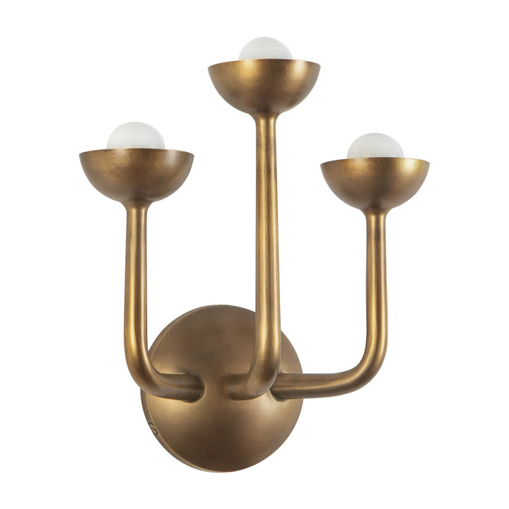 Alora Canada - WV313011VB - LED Bathroom Vanity - Spade - Vintage Brass