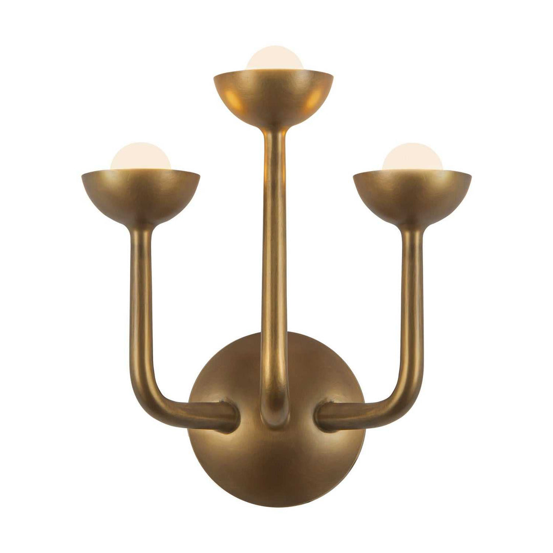 Alora Canada - WV313011VB - LED Bathroom Vanity - Spade - Vintage Brass