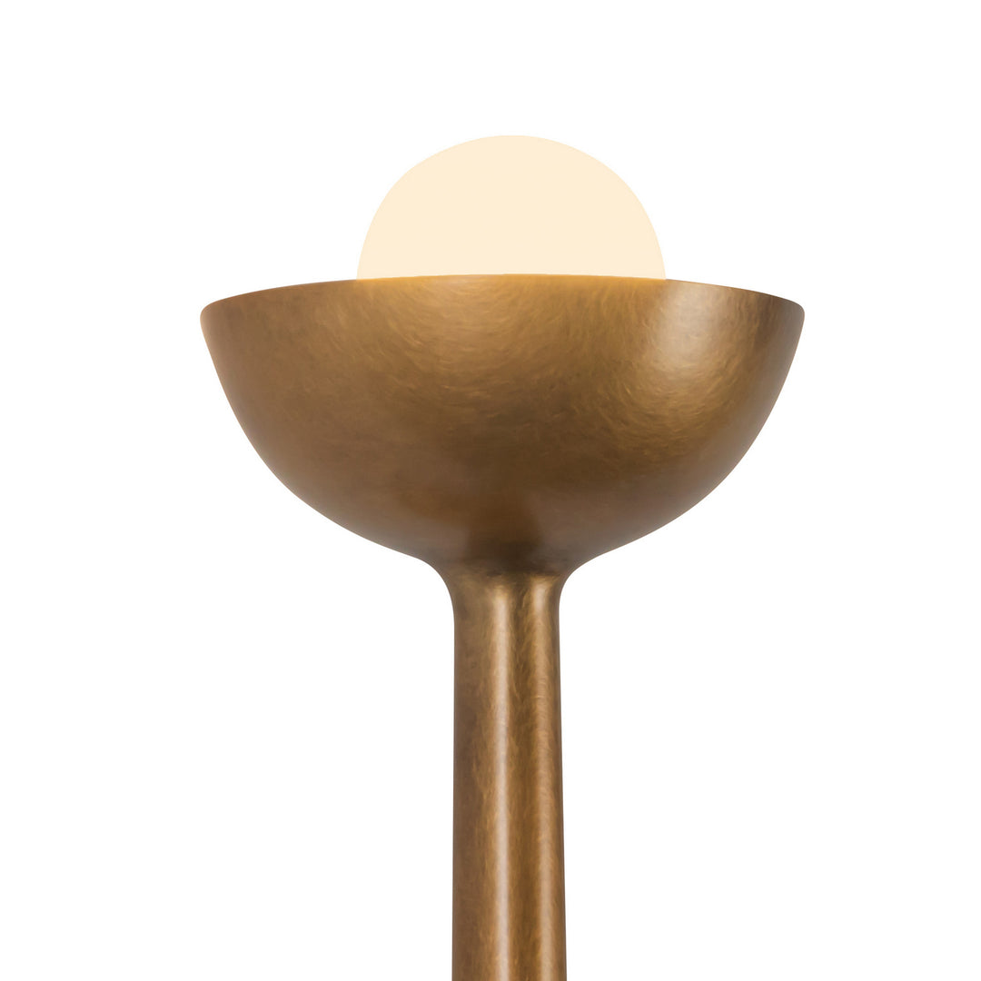 Alora Canada - WV313103VB - LED Bathroom Vanity - Spade - Vintage Brass