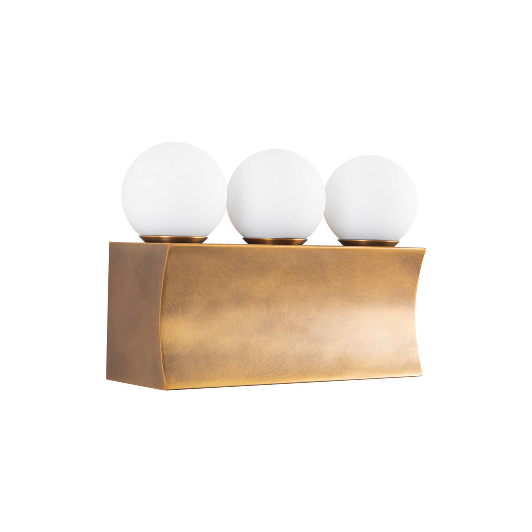 Alora Canada - WV364312VB - LED Bathroom Vanity - Sinclair - Vintage Brass