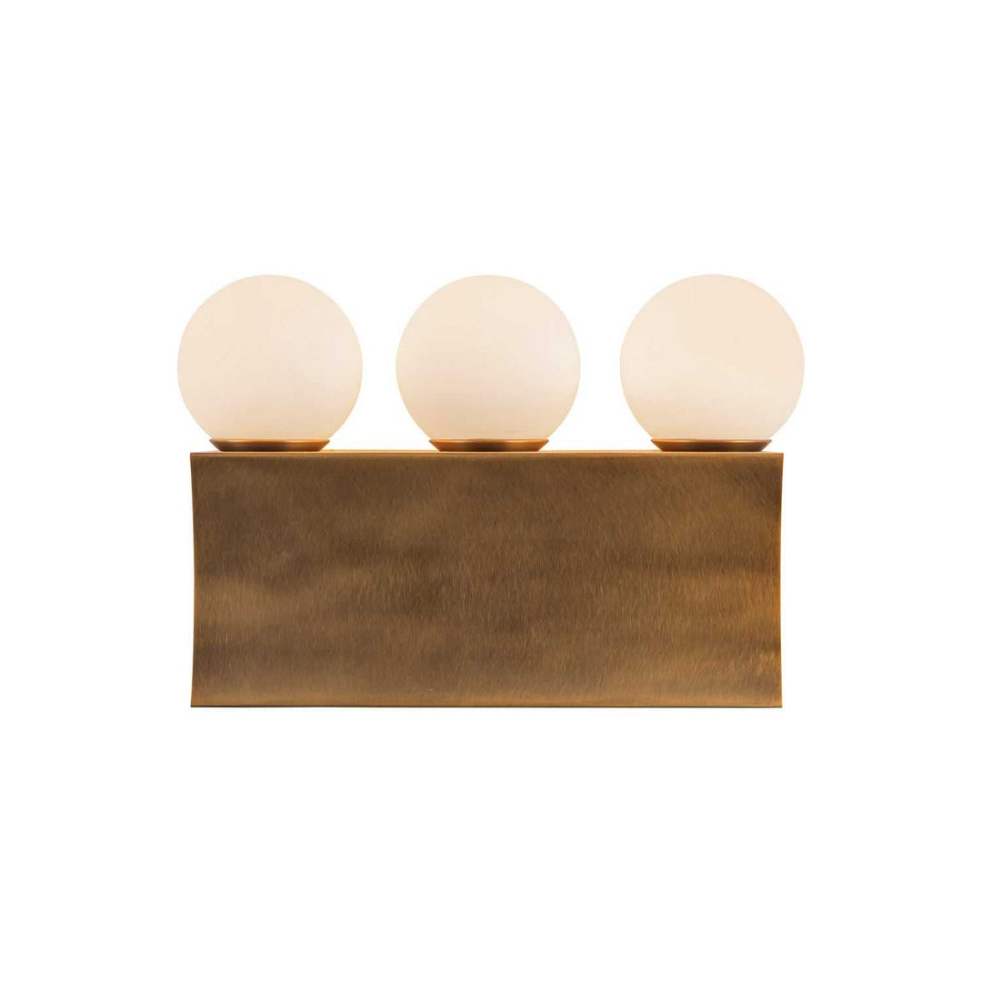 Alora Canada - WV364312VB - LED Bathroom Vanity - Sinclair - Vintage Brass
