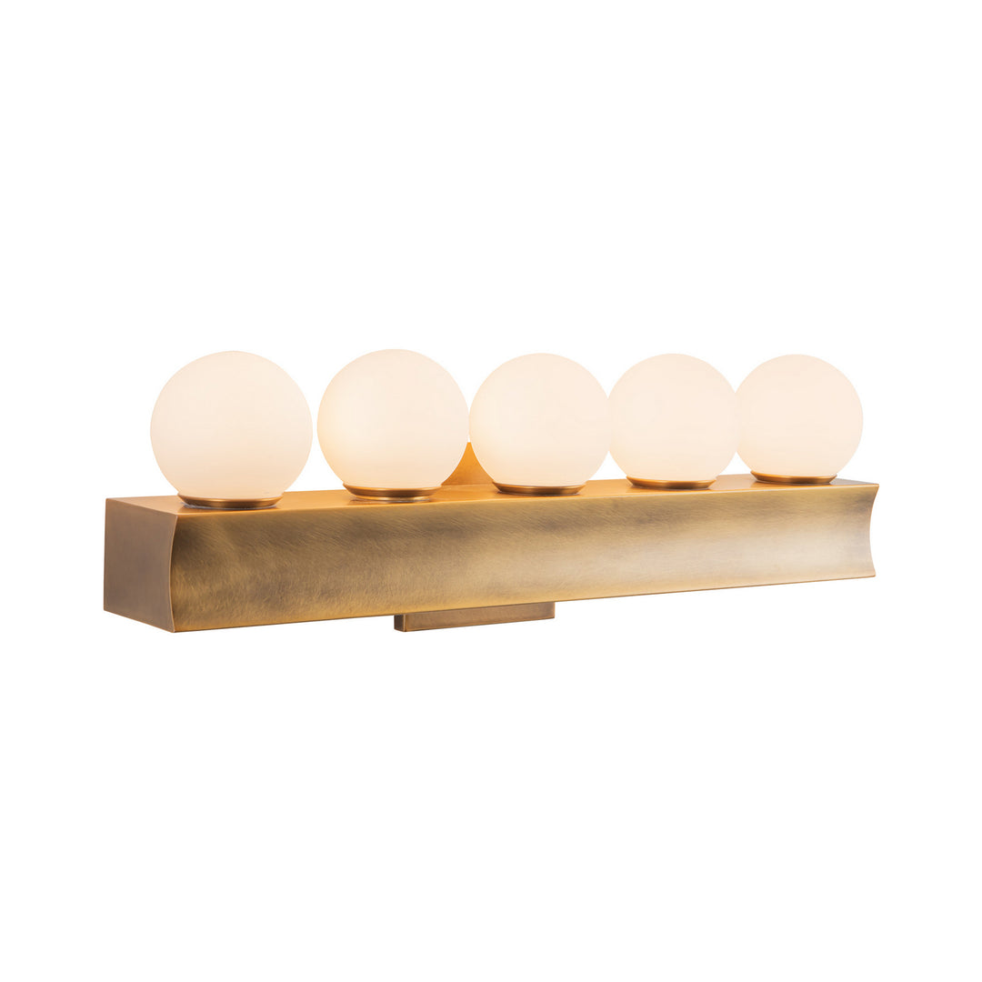 Alora Canada - WV364521VB - LED Bathroom Vanity - Sinclair - Vintage Brass