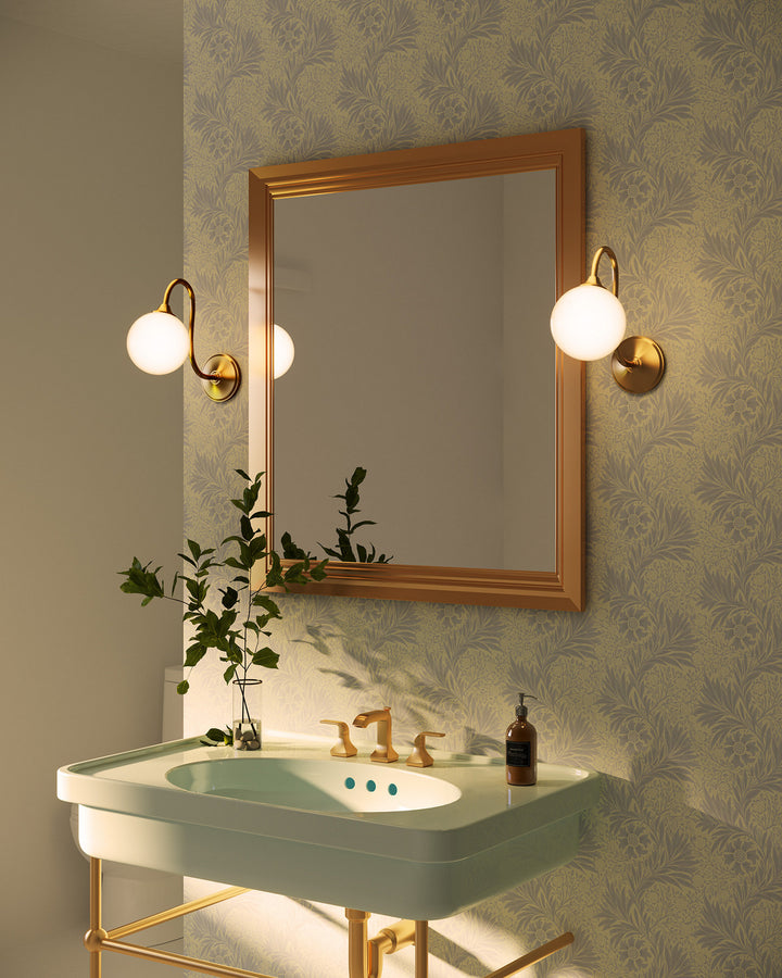 Alora Canada - WV561106BG - One Light Bathroom Vanity - Bancroft - Brushed Gold