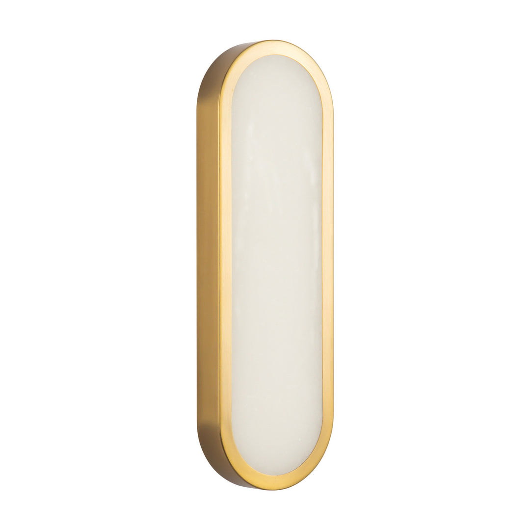 Alora Canada - WV653016BGAR - LED Bathroom Vanity - Evelyn - Brushed Gold/Alabaster