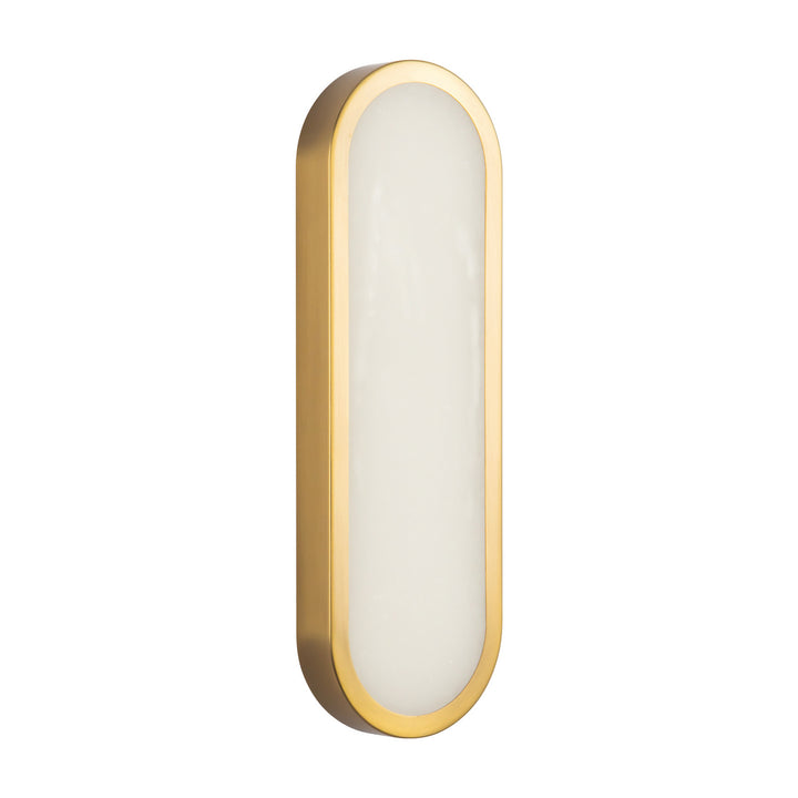 Alora Canada - WV653016BGAR - LED Bathroom Vanity - Evelyn - Brushed Gold/Alabaster
