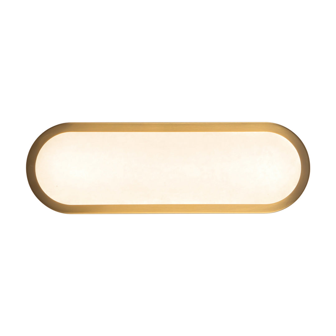 Alora Canada - WV653016BGAR - LED Bathroom Vanity - Evelyn - Brushed Gold/Alabaster