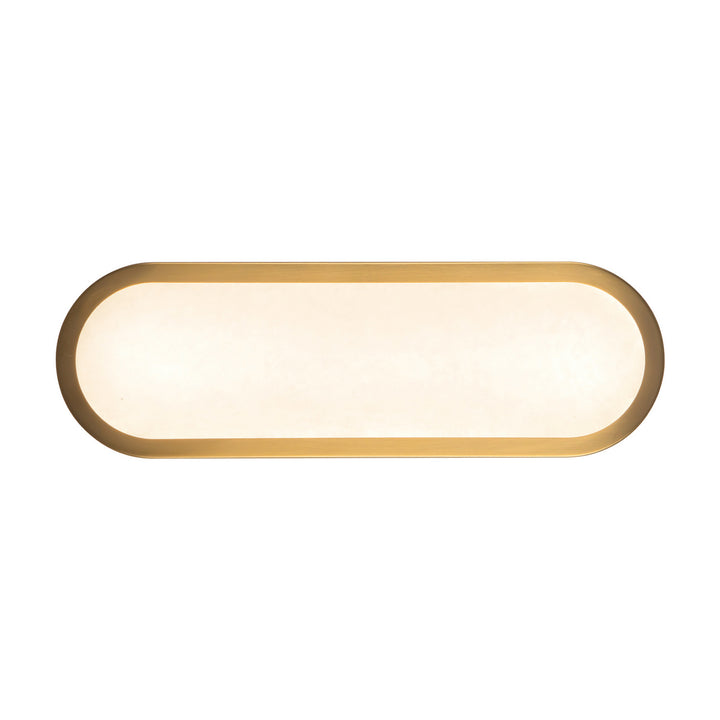 Alora Canada - WV653016BGAR - LED Bathroom Vanity - Evelyn - Brushed Gold/Alabaster