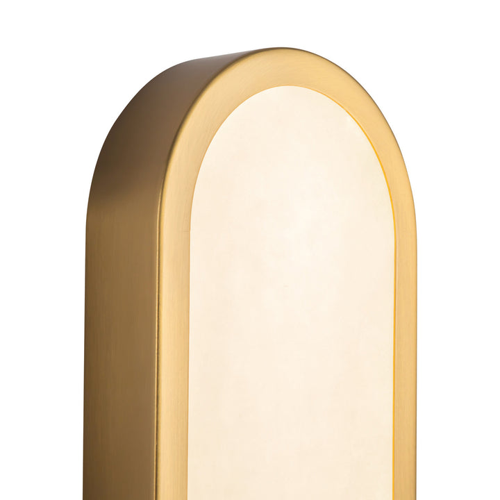 Alora Canada - WV653016BGAR - LED Bathroom Vanity - Evelyn - Brushed Gold/Alabaster