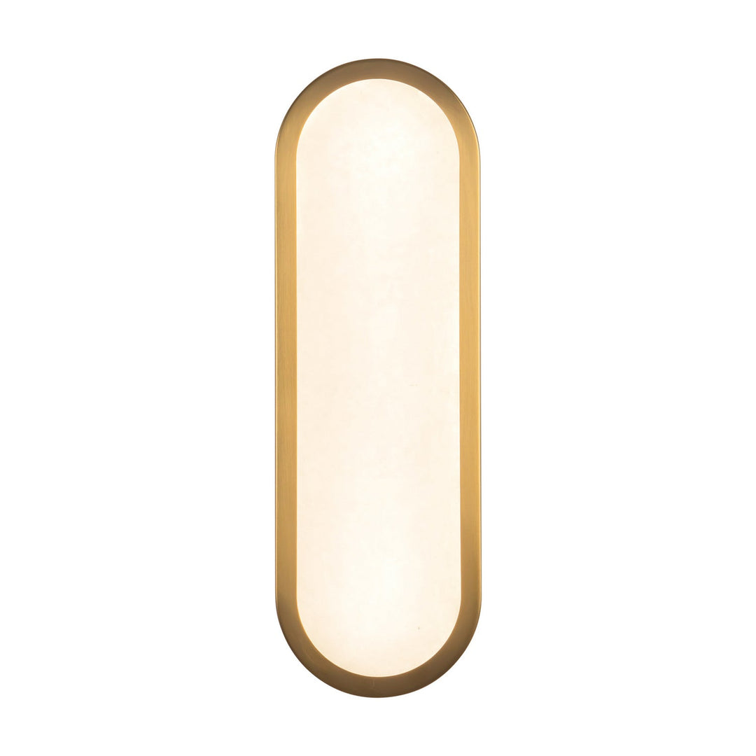 Alora Canada - WV653016BGAR - LED Bathroom Vanity - Evelyn - Brushed Gold/Alabaster