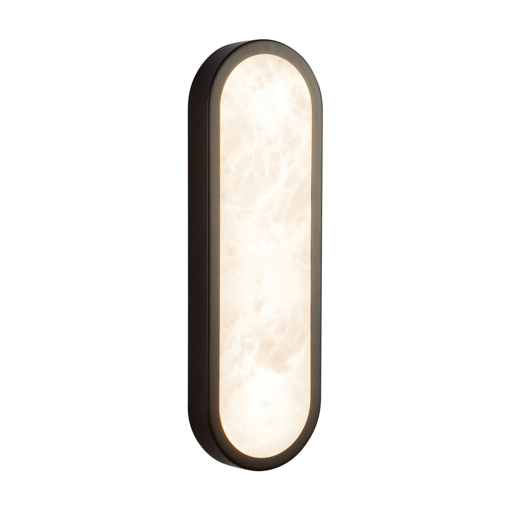 Alora Canada - WV653016MBAR - LED Bathroom Vanity - Evelyn - Matte Black/Alabaster