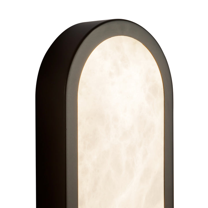 Alora Canada - WV653016MBAR - LED Bathroom Vanity - Evelyn - Matte Black/Alabaster