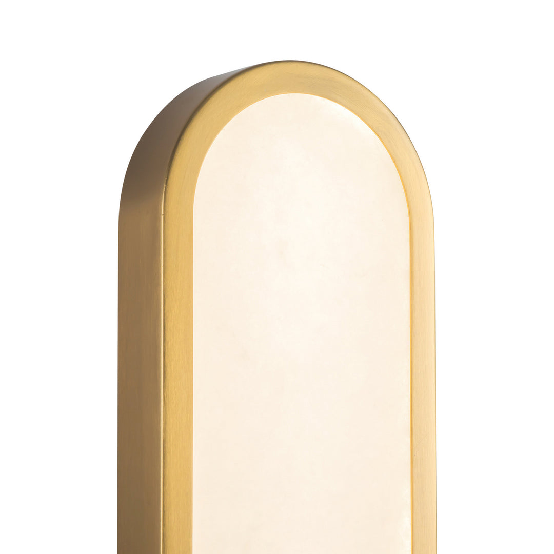 Alora Canada - WV653022BGAR - LED Bathroom Vanity - Evelyn - Brushed Gold/Alabaster