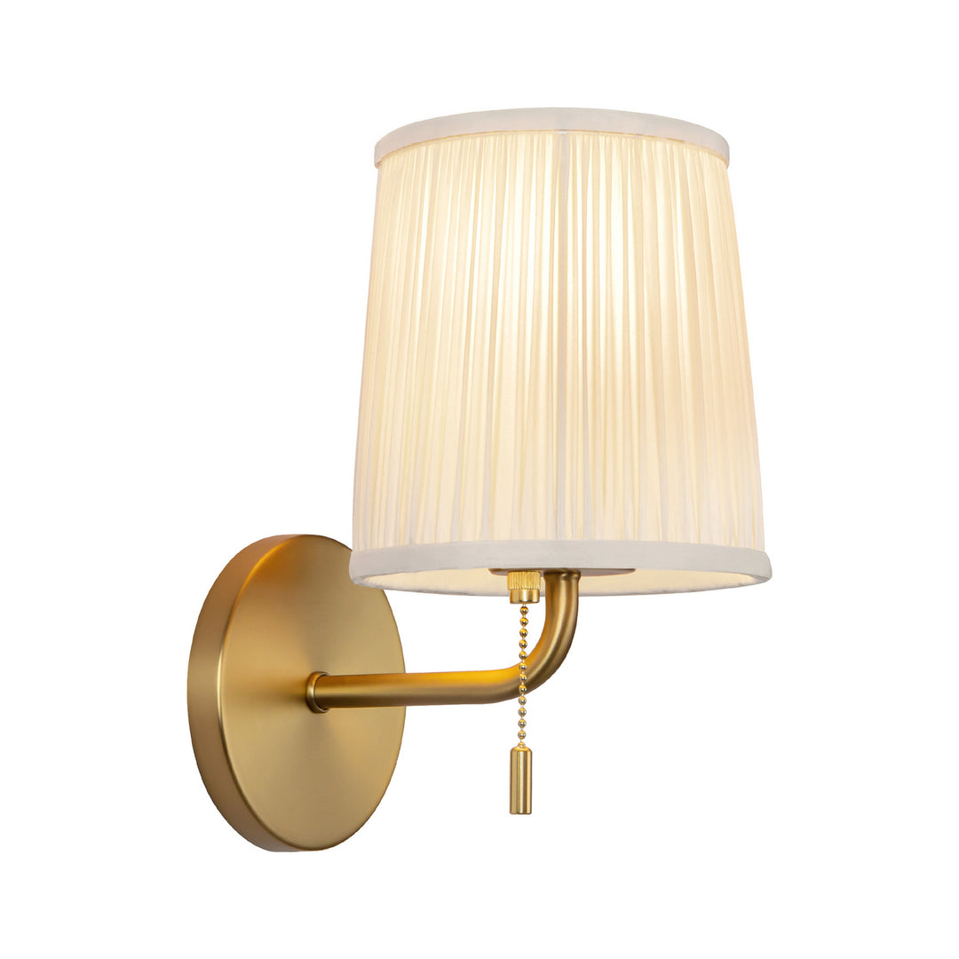Alora Canada - WV675106BGWL - One Light Bathroom Vanity - Scout - Brushed Gold/White Linen