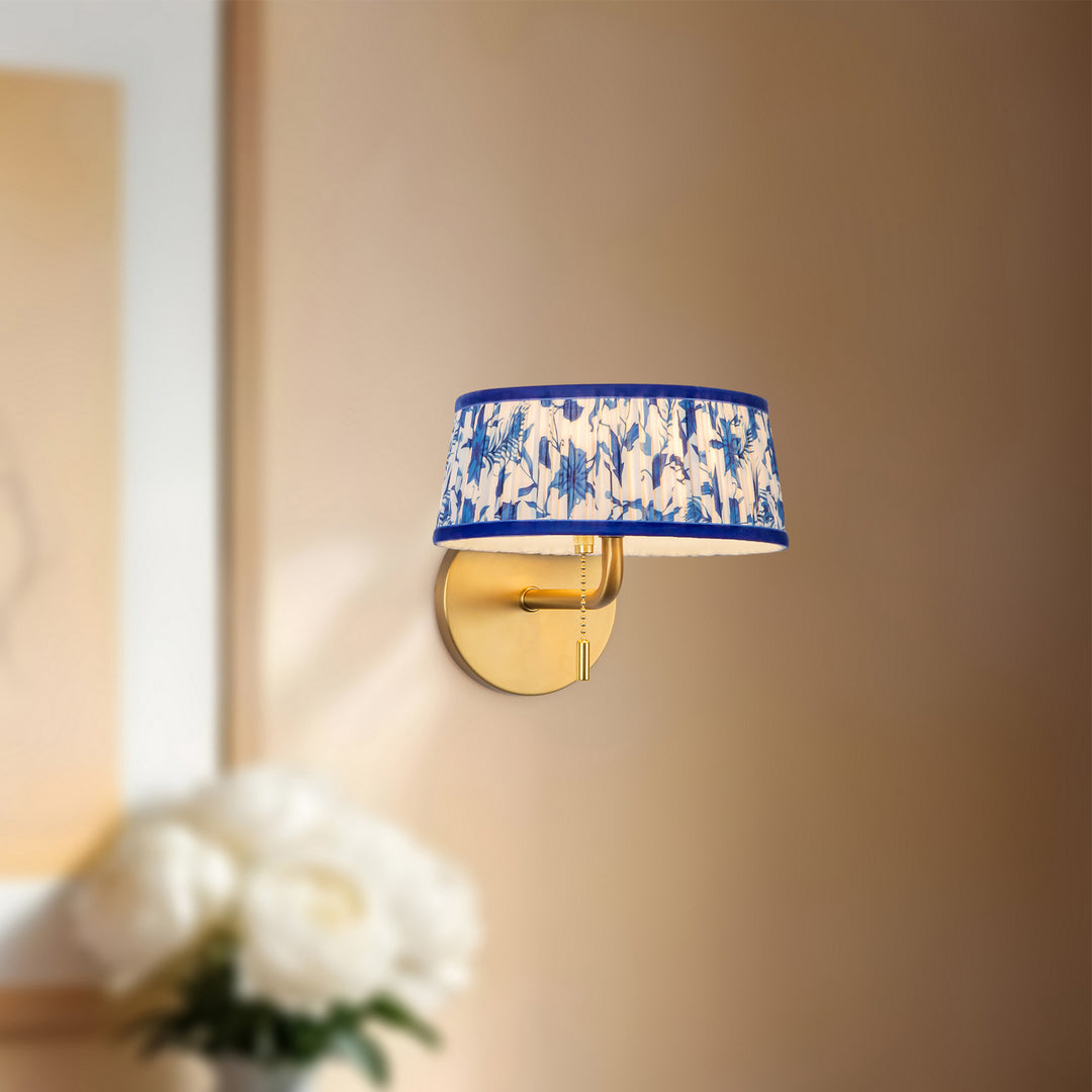 Alora Canada - WV675208BGBL - Two Light Bathroom Vanity - Scout - Brushed Gold/Blue Linen