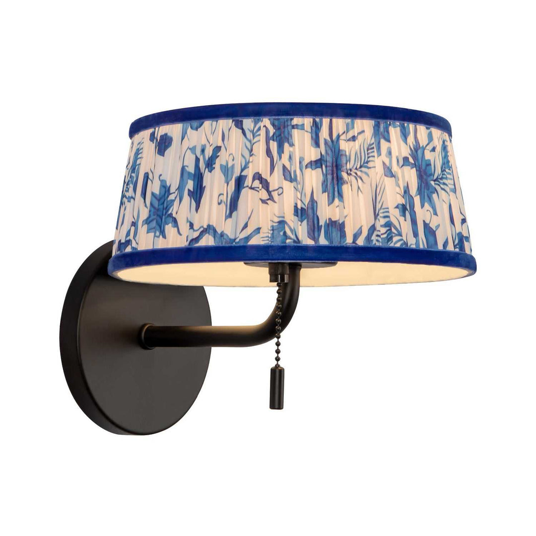 Alora Canada - WV675208MBBL - Two Light Bathroom Vanity - Scout - Matte Black/Blue Linen