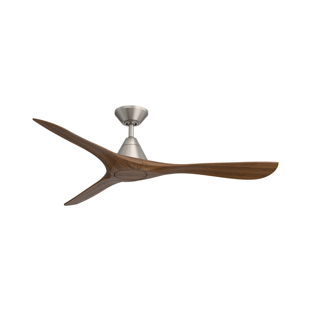 Carve 60" Ceiling Fan in Antique Nickel/Distressed Koa Modern Forms Fans Canada