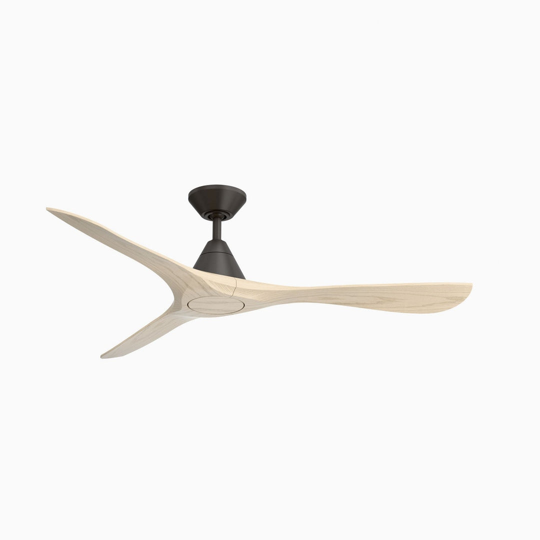 Carve 60" Ceiling Fan in Bronze/White Oak Modern Forms Fans Canada