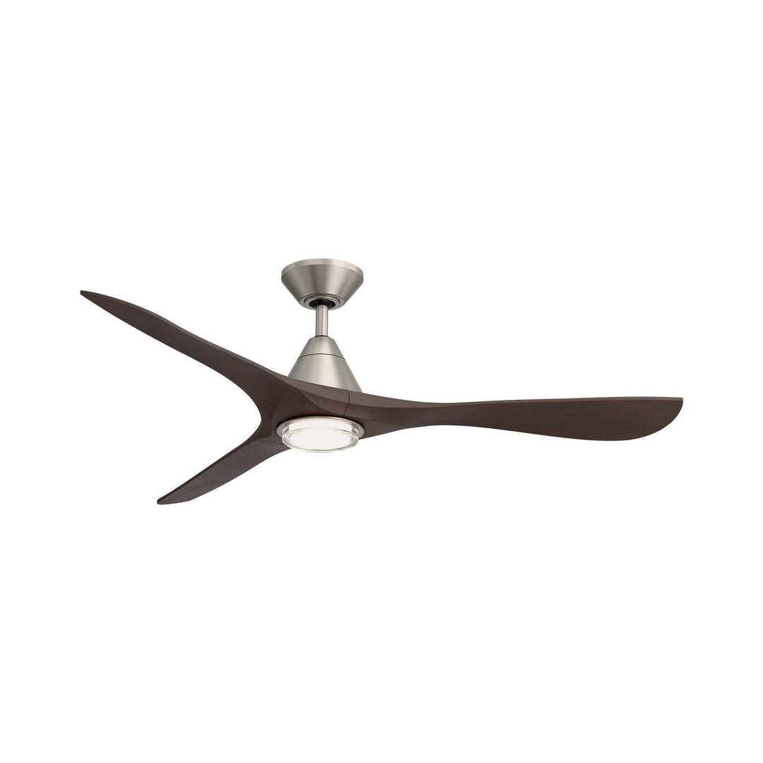 Carve 60" Ceiling Fan in Antique Nickel/Dark Walnut Modern Forms Fans Canada