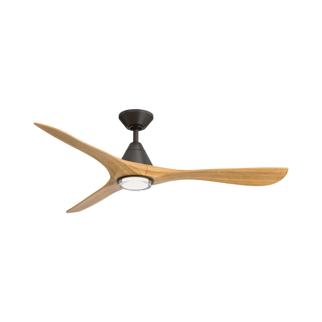 Carve 60" Ceiling Fan in Bronze/Honey Oak Modern Forms Fans Canada