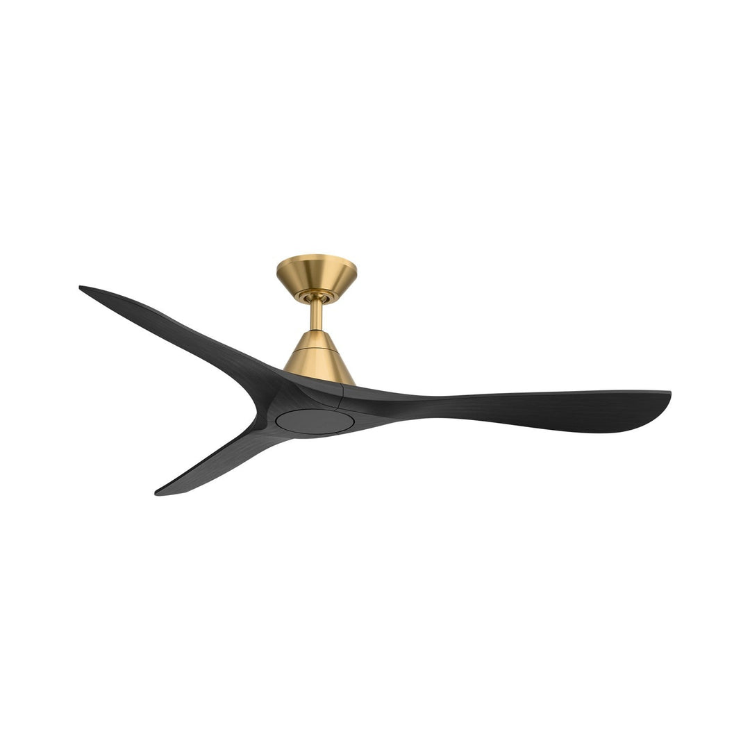 Carve 60" Ceiling Fan in Soft Brass/Matte Black Modern Forms Fans Canada