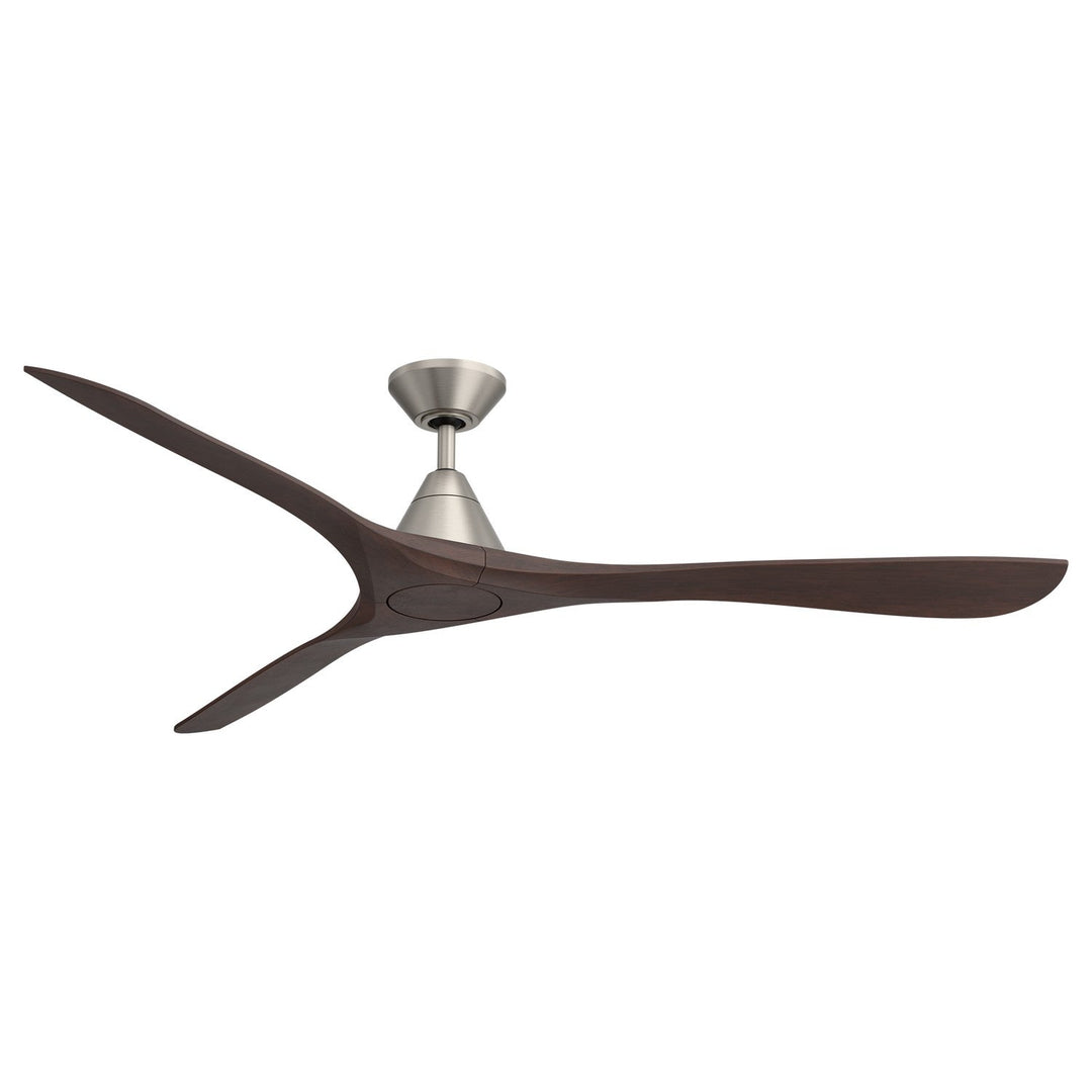 Carve 72" Ceiling Fan in Antique Nickel/Dark Walnut Modern Forms Fans Canada