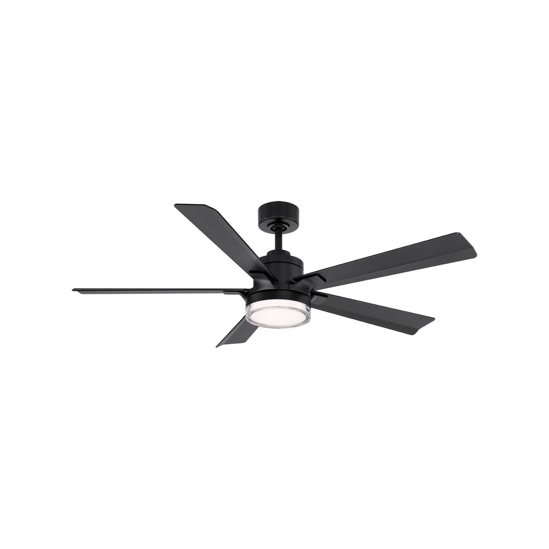 Radiant 56" Ceiling Fan in Matte Black Modern Forms Fans Canada