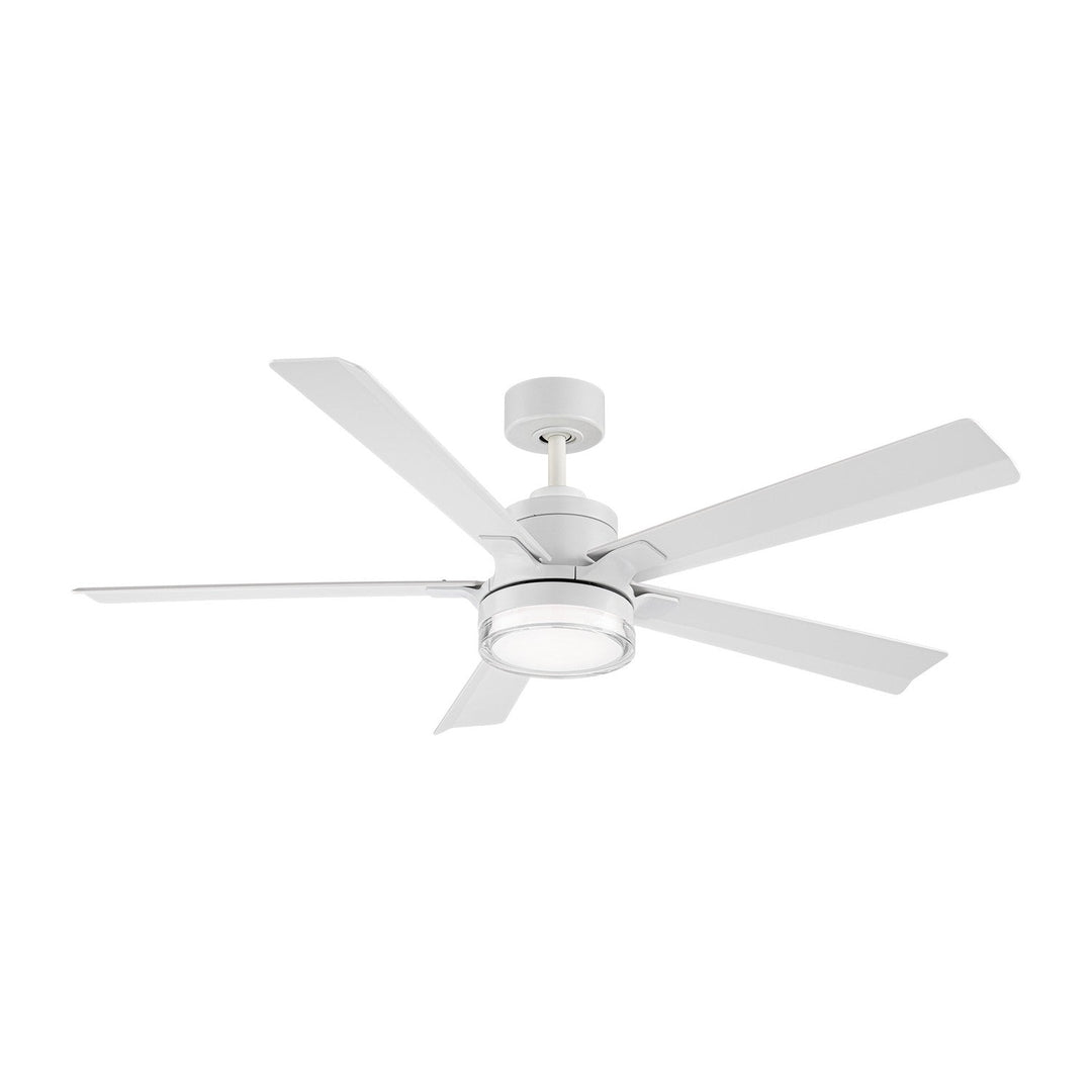 Radiant 56" Ceiling Fan in Matte White Modern Forms Fans Canada