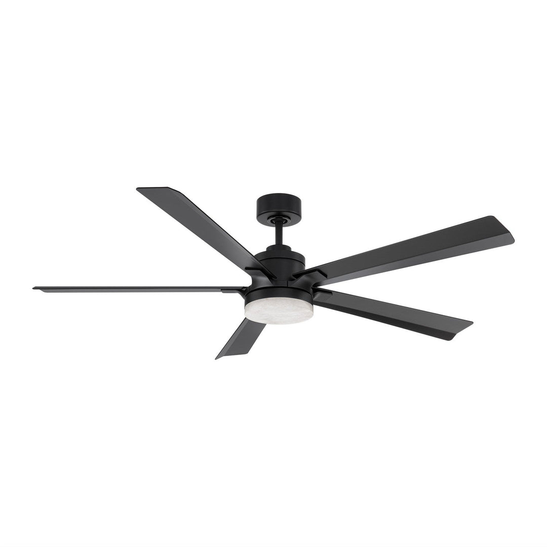 Radiant 64" Ceiling Fan in Matte Black Modern Forms Fans Canada