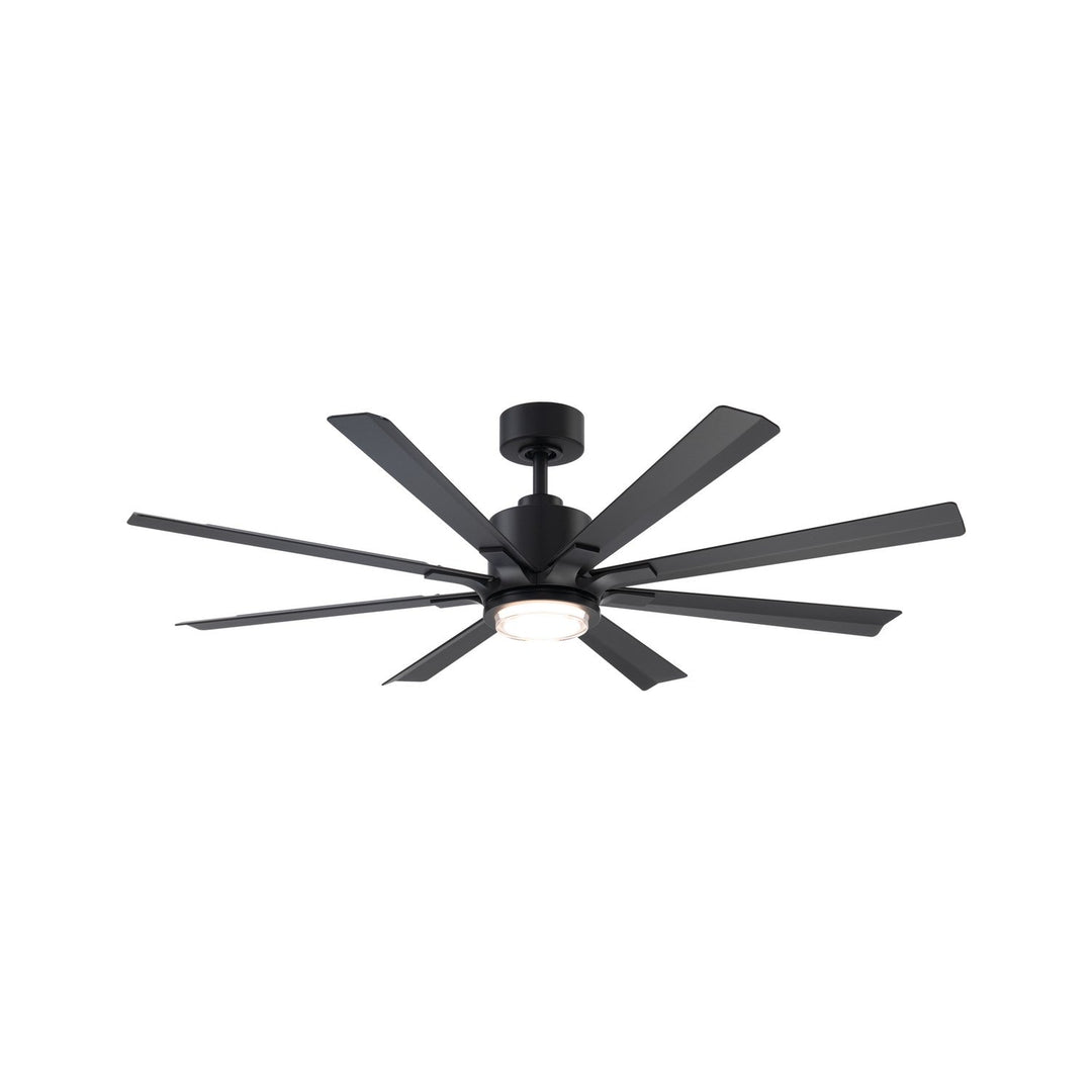 Size Matters 56" Ceiling Fan in Matte Black Modern Forms Fans Canada