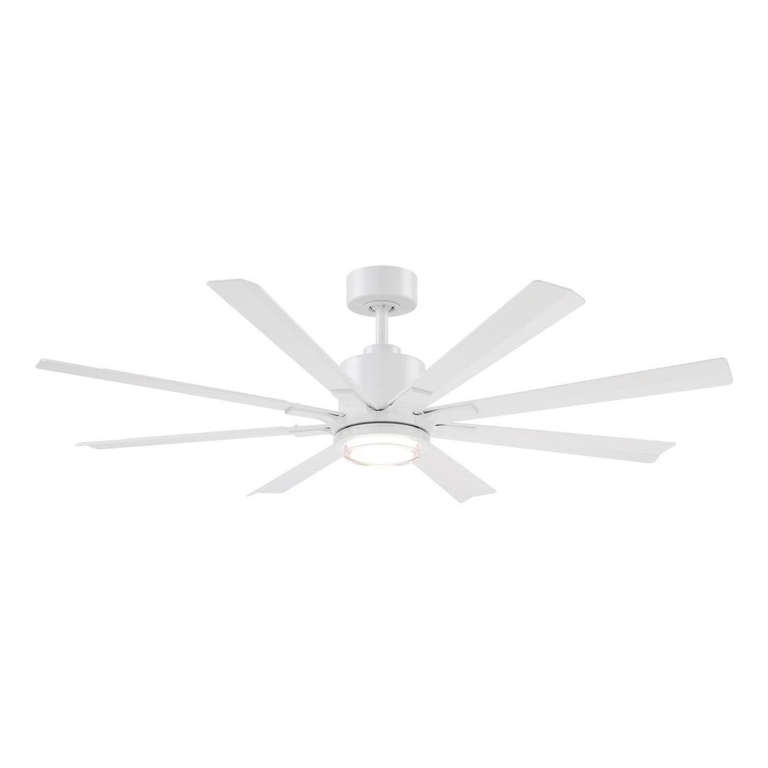 Size Matters 56" Ceiling Fan in Matte White Modern Forms Fans Canada