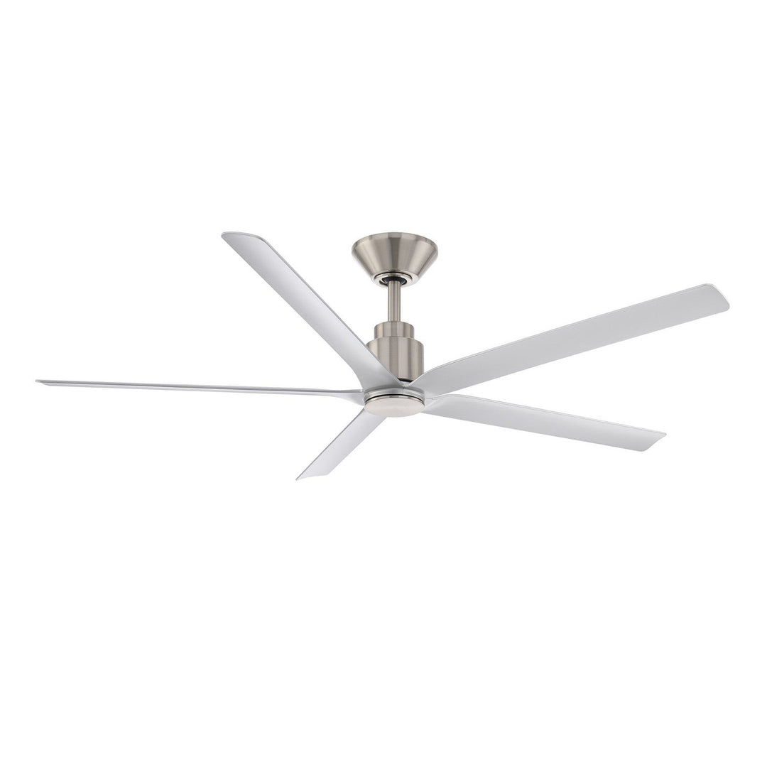 Smooth 5 56" Ceiling Fan in Brushed Nickel/Silver Modern Forms Fans Canada