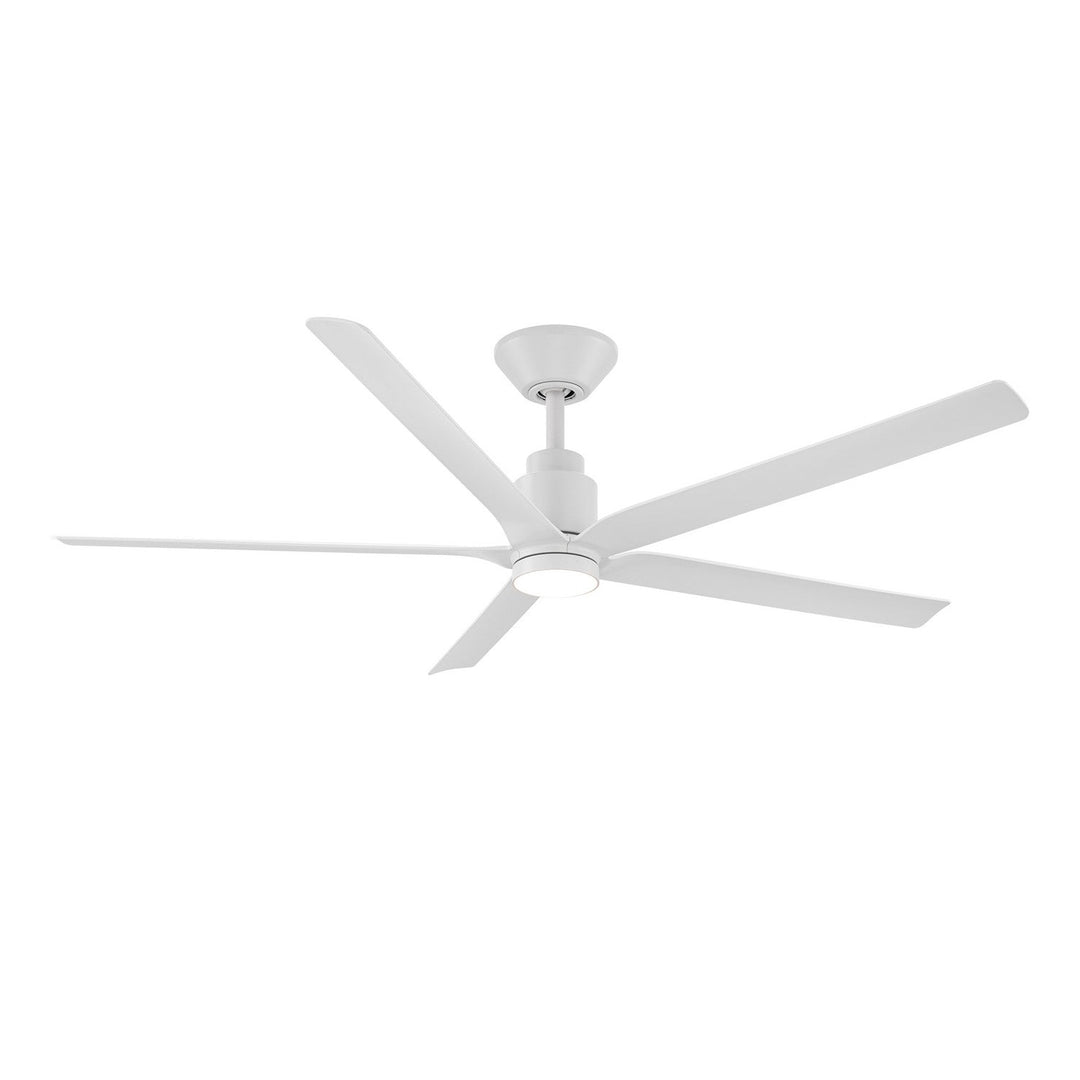 Smooth 5 56" Ceiling Fan in Matte White Modern Forms Fans Canada